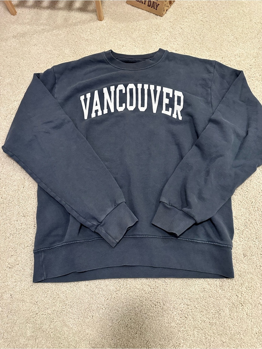 Blue brandy crewneck sweater